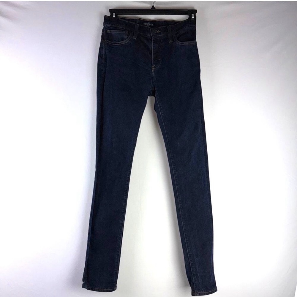 J. Crew Men's Dark Blue Slim Straight Jeans